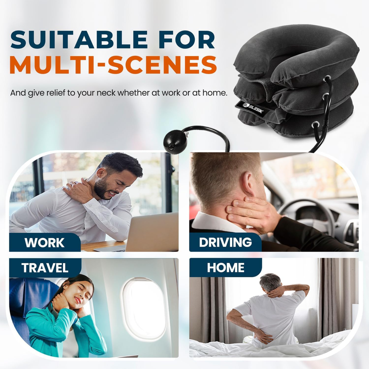 Inflatable Cervical Traction Device